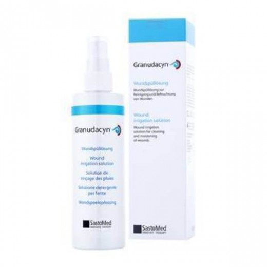 Granudacyn Roztwór do płukania ran, 250 ml