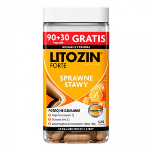 Litozin Forte, 90 + 30 kapsułek gratis