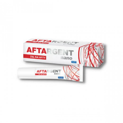Aftargent Nano, żel na afty, 15 ml