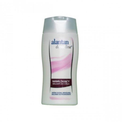 Alantan Dermoline, nawilżający balsam do ciała, skóra sucha, wrażliwa, skłonna do podrażnień, 190 ml