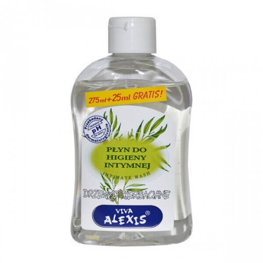 Alexis Viva, Płyn do higieny intymnej, drzewo herbaciane, 300 ml