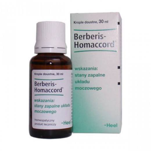 Berberis Homaccord, krople doustne, 30ml