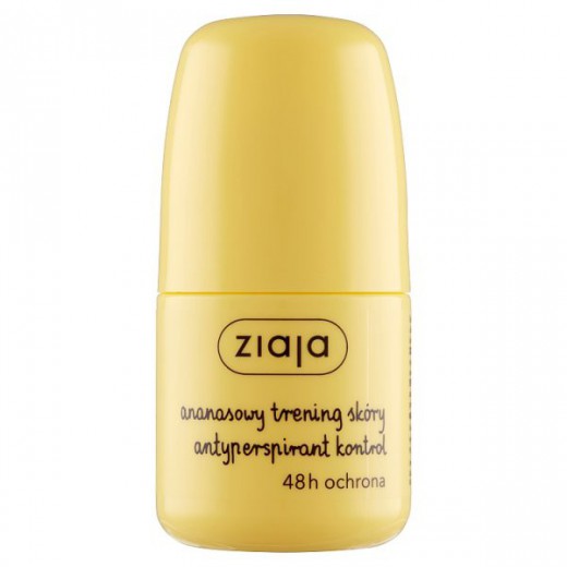 Ziaja, ananasowy antyprespirant Roll-On, 60ml