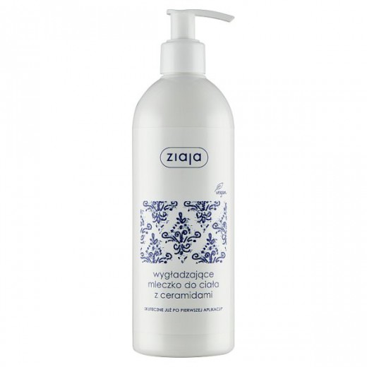 Ziaja Ceramidy, wygładzające mleczko do ciała, 400 ml