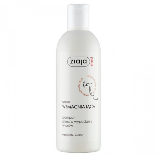 Ziaja Med Kuracja wzmacniająca, szampon przeciw wypadaniu włosów, 300 ml