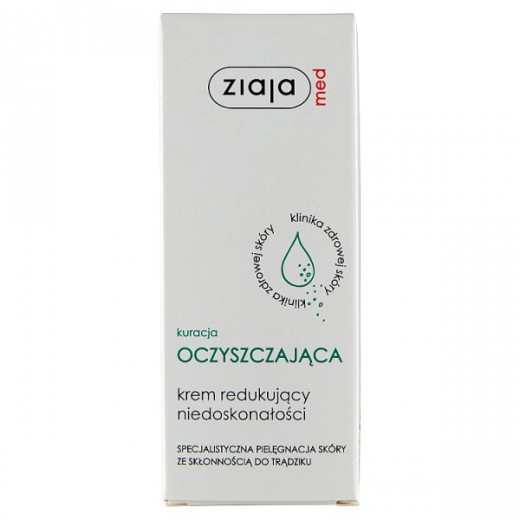 Ziaja Med Kuracja Oczyszczająca, krem redukujący niedoskonałości, 50 ml