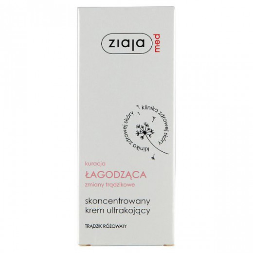 Ziaja Med Kuracja łagodząca, skoncetrowany krem ultrakojący, 50 ml