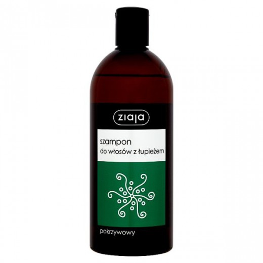 Ziaja, szampon do włosów z łupieżem, pokrzywowy, 500 ml