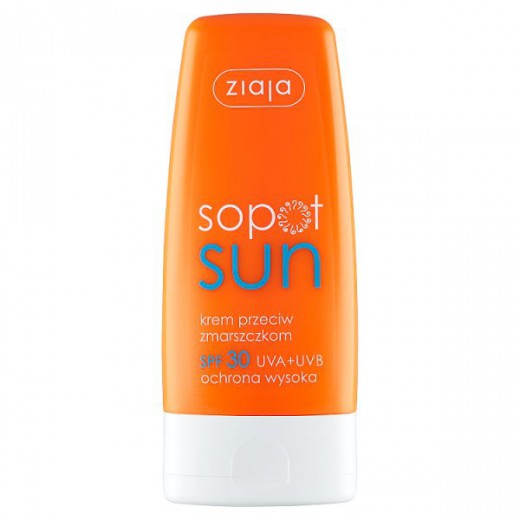 Ziaja Sopot Sun, krem przeciwzmarszczkowy, SPF30, 60 ml