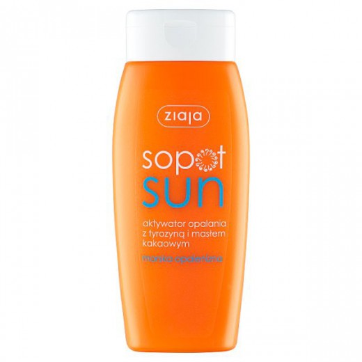 Ziaja Sopot Sun, Aktywator opalania z tyrozyną, 150 ml