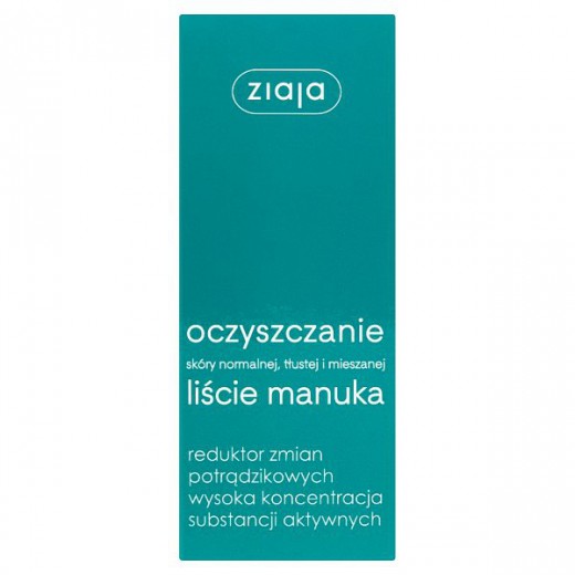 Ziaja Liście Manuka, reduktor zmian potrądzikowych, 15 ml