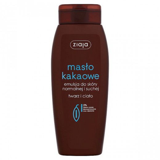 Ziaja Masło Kakaowe, emulsja do twarzy i ciała, 200 ml
