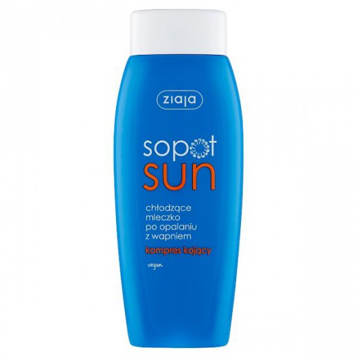 Ziaja Sopot Sun, mleczko po opalaniu z wapniem, chłodzące, 200 ml