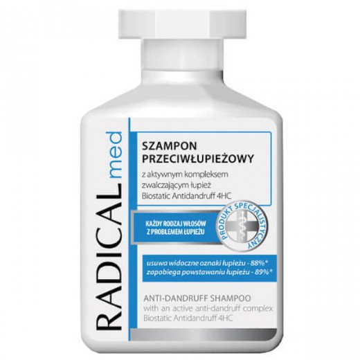 Radical Med, szampon przeciwłupieżowy, 300 ml