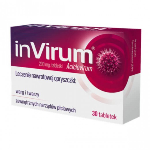 inVirum 200 mg, 30 tabletek