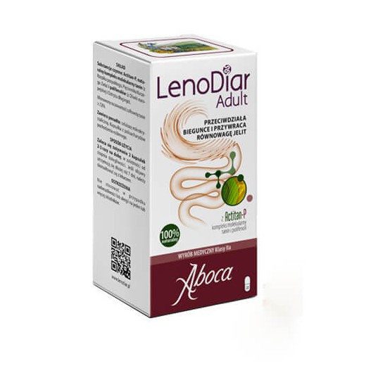 Aboca LenoDiar Adult, 20 kapsułek