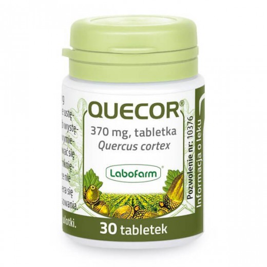 Quecor 370 mg, 30 tabletek