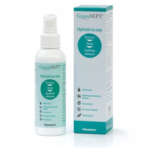 GranuSEPT Hydrożel na rany, 150 ml