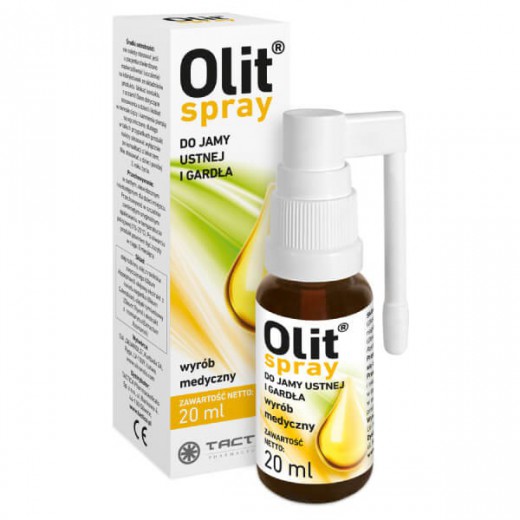Olit, spray do jamy ustnej i gardła, 20 ml