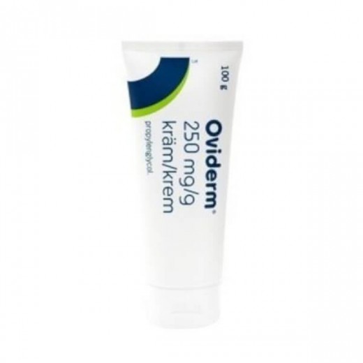 Oviderm, krem 250mg/g,100 g