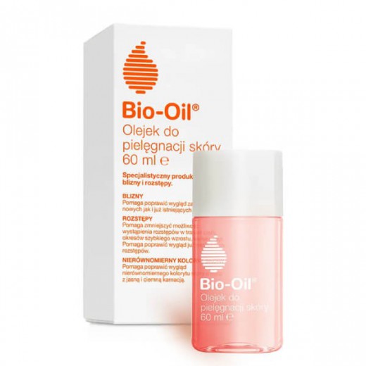 Bio-Oil, specjalistyczny olejek do pielęgnacji skóry, na blizny i rozstępy, 60 ml