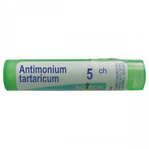 Boiron Antimonium tartaricum 5 CH, granulki, 4 g