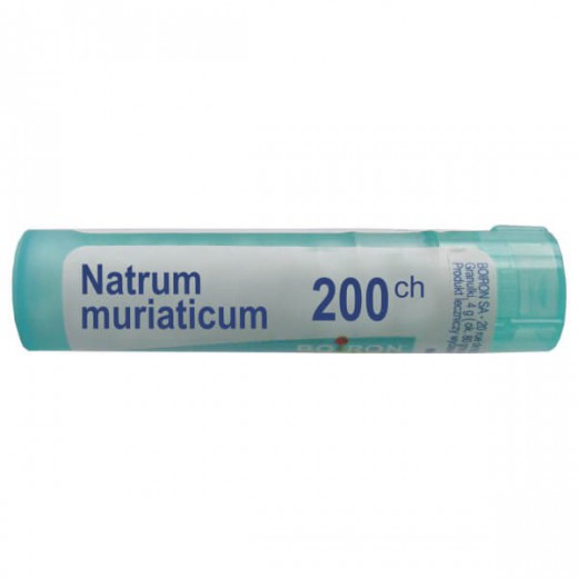 Boiron Natrum muriaticum, 200 CH, granulki, 4 g
