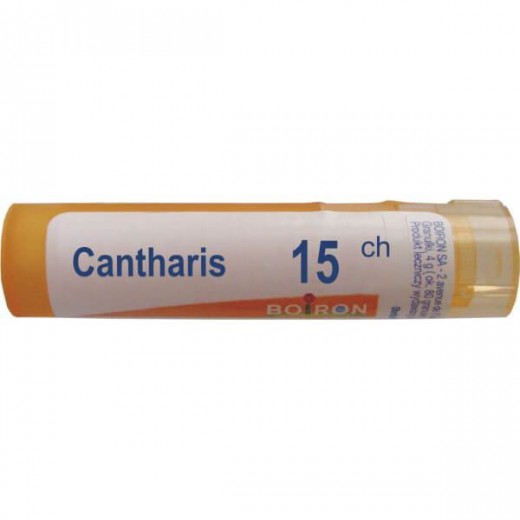 Boiron Cantharis, 15 CH, granulki, 4 g
