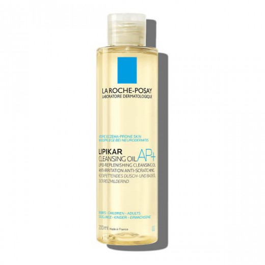 La Roche-Posay Lipikar AP+, olejek myjący uzupełniający poziom lipidów, przeciw podrażnieniom skóry, 200ml