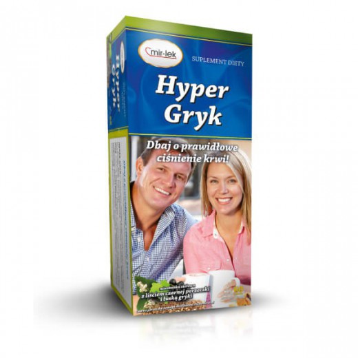 Hyper-Gryk, mieszanka ziołowa z liściem czarnej porzeczki i łuską gryki, 2,5 g x 60 saszetek