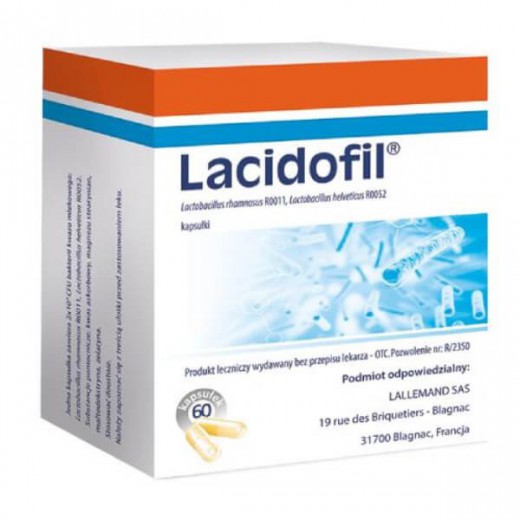 Lacidofil, 60 kapsułek