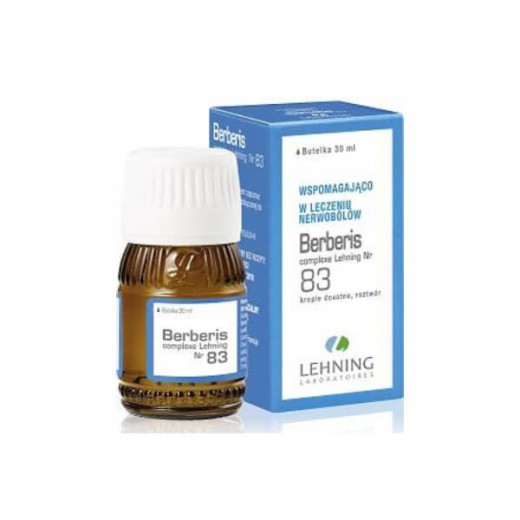 Berberis Complexe Nr 83, krople doustne, roztwór, 30 ml