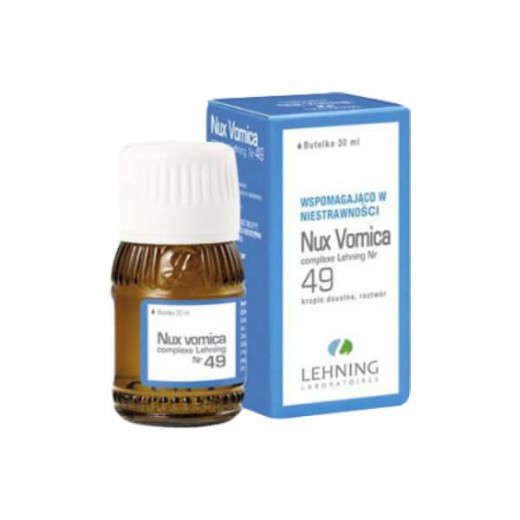 Nux Vomica Complexe Nr 49, krople doustne, roztwór, 30 ml