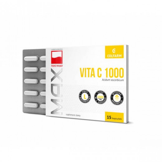 Max Vita C 1000, 20 x 15 kapsułek