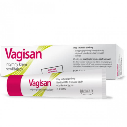 Vagisan, intymny krem nawilżający, 25 g