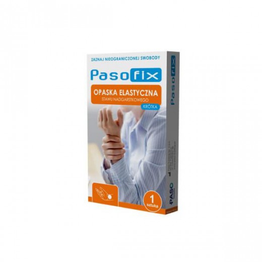Opaska elastyczna nadgarstka Paso-Fix, krótka, rozmiar: S, 1 sztuka