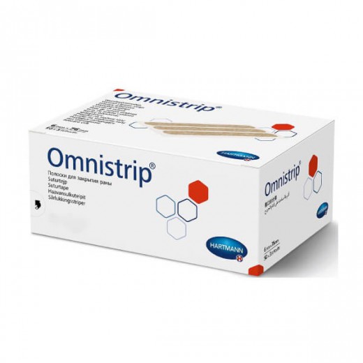 Plaster OMNISTRIP, 6mm x 38mm, 6 sztuk