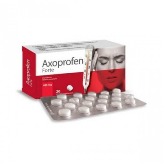 Axoprofen Forte 400mg, 50 tabletek