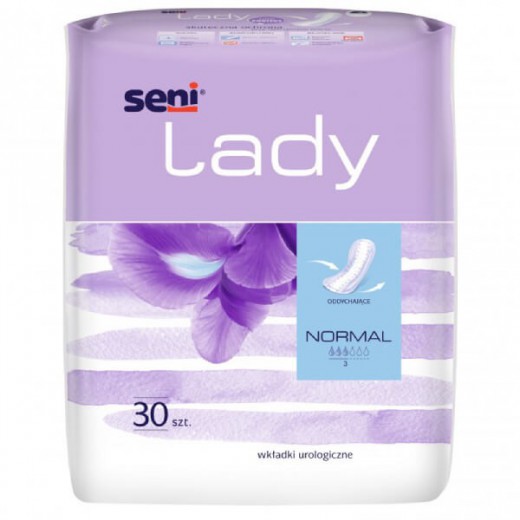 Seni Lady, wkładki urologiczne, Normal, 30 sztuk