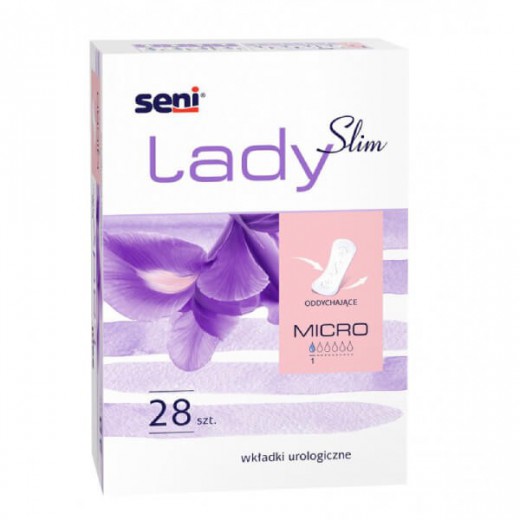 Seni Lady Slim, Wkładki urologiczne, Micro, 28 sztuk