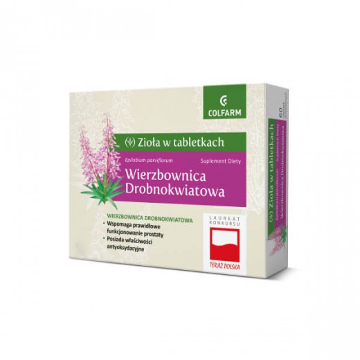Zioła w tabletkach, Wierzbownica drobnokwiatowa, 30 tabletek powlekanych