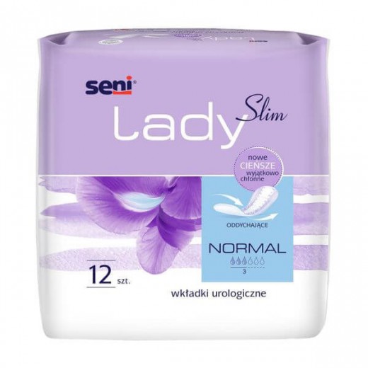 Seni Lady Slim, wkładki urologiczne, Normal, 12 sztuk