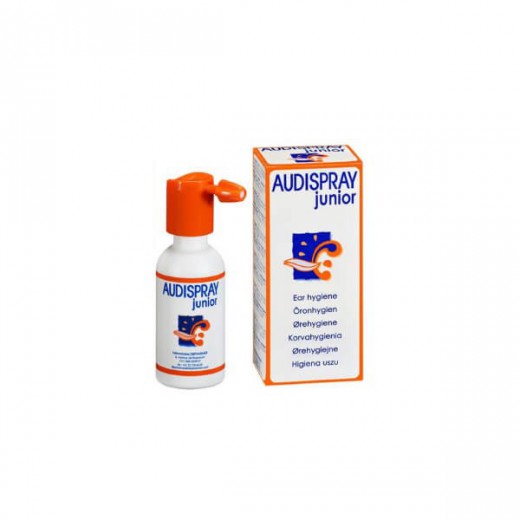 Audispray Junior, roztwór wody morskiej do higieny uszu, 25 ml