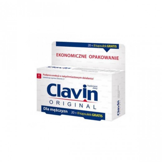 Clavin Original, 20 kapsułek + 8 kapsułek gratis