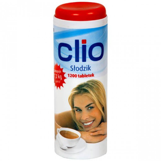 Clio, słodzik, 1200 tabletek