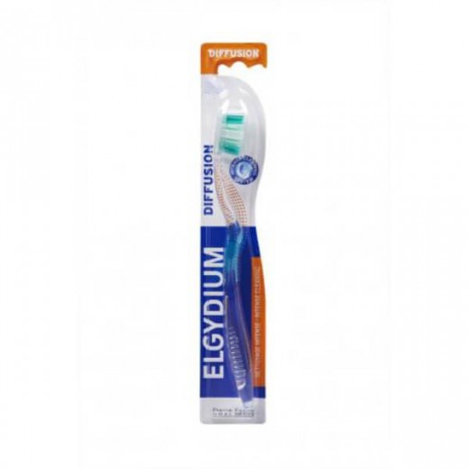 Elgydium Diffusion Medium, Szczoteczka do zębów, 1 sztuka