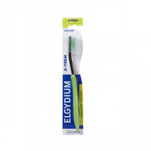 Elgydium Xtrem Medium, Szczoteczka do zębów, 1 sztuka