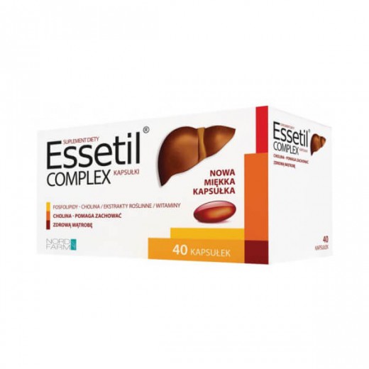 Essetil Complex, 40 kapsułek miękkich