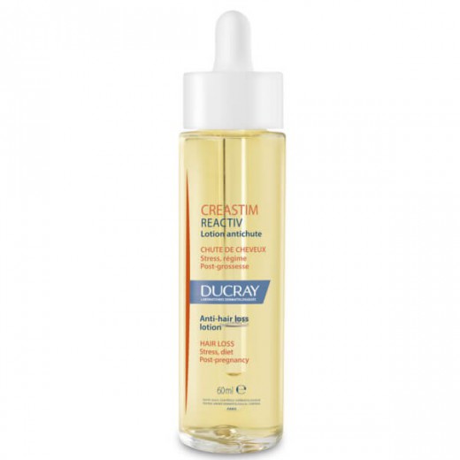 Ducray Creastim, płyn przeciw okresowemu wypadaniu włosów, 60 ml