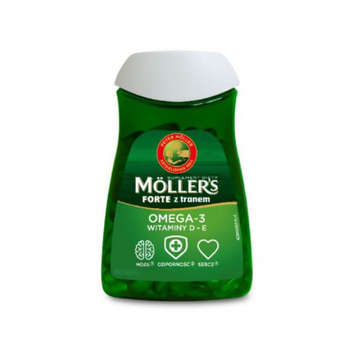 Moller's Forte z tranem, 60 kapsułek